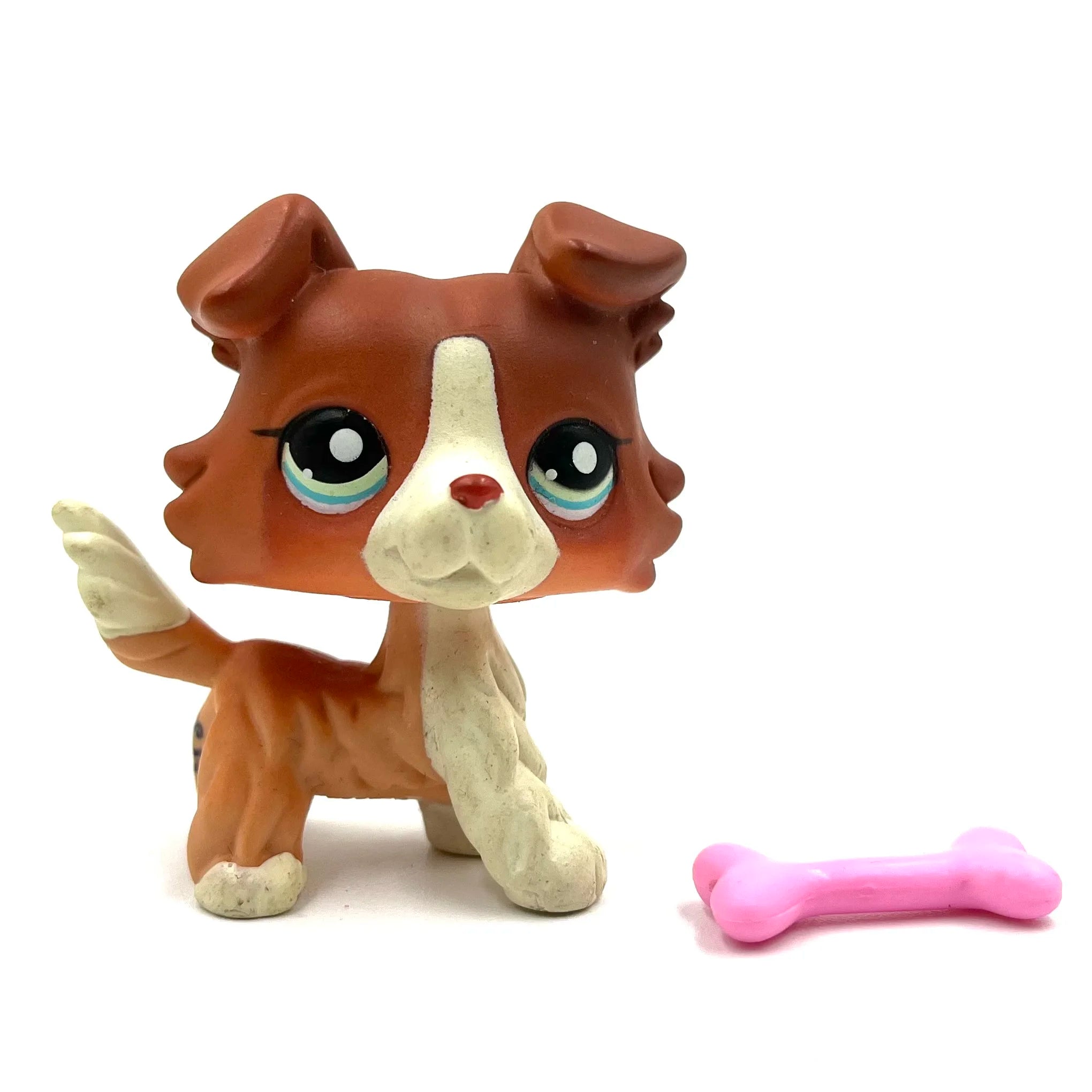 LPS CAT Rare Littlest pet shop bobble head Toy cute great dane dog collie dog dachshund dog spaniel dog