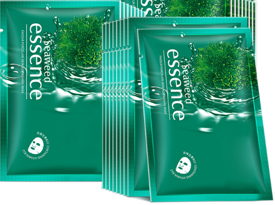 Stick seaweed moisturizing aloe mask hydration hyaluronic acid whitening patch mask