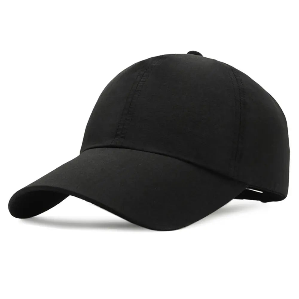 Cotton Ponytail Hat Sun Protection Quick-Drying With Ponytail Hole Sun Hat Baseball Caps Girls