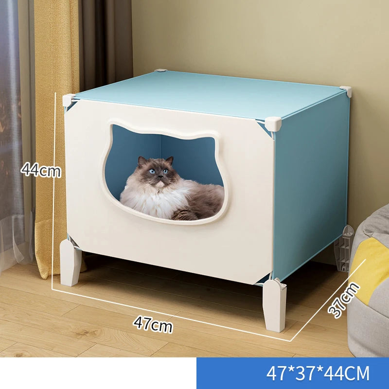 Cat Bed Detachable Cat Hiding House Comfortable Small Dog Nest Washable Cave Cats Beds Pet Supplies