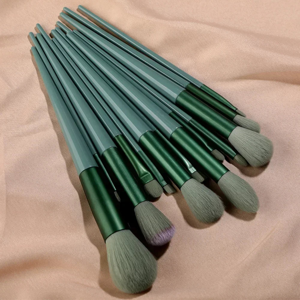 HOT13 PCS Makeup Brushes Set Eye Shadow Foundation Women Cosmetic Brush Eyeshadow Beauty Foundation Brush Soft Make Up Tools