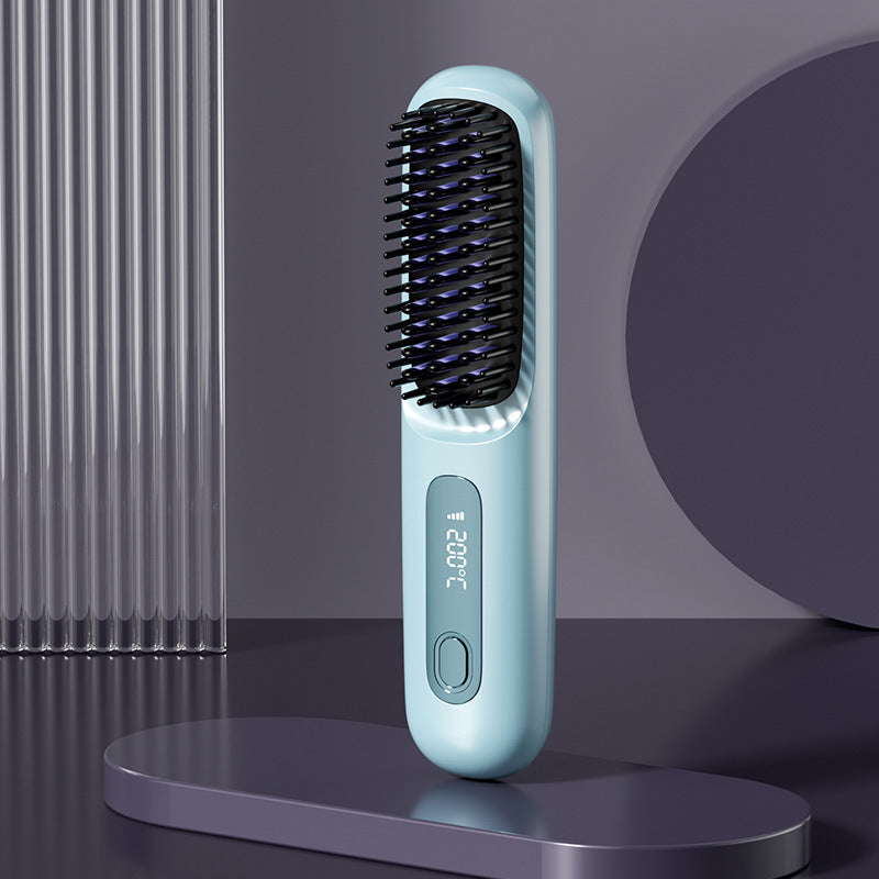 🔥 The First Smart Styling Brush for Short Hair – Precise, Safe & Effortless
