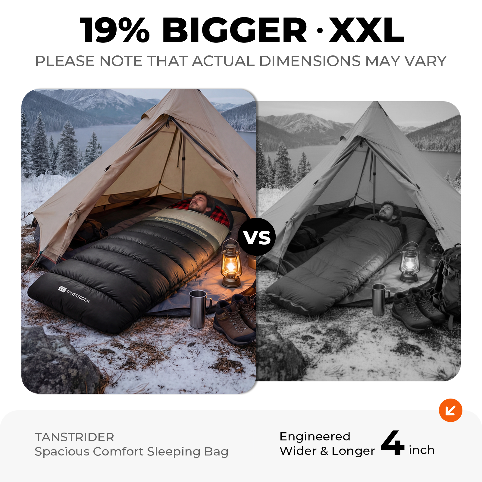 Hooded single-person flannel Plain sleeping bag