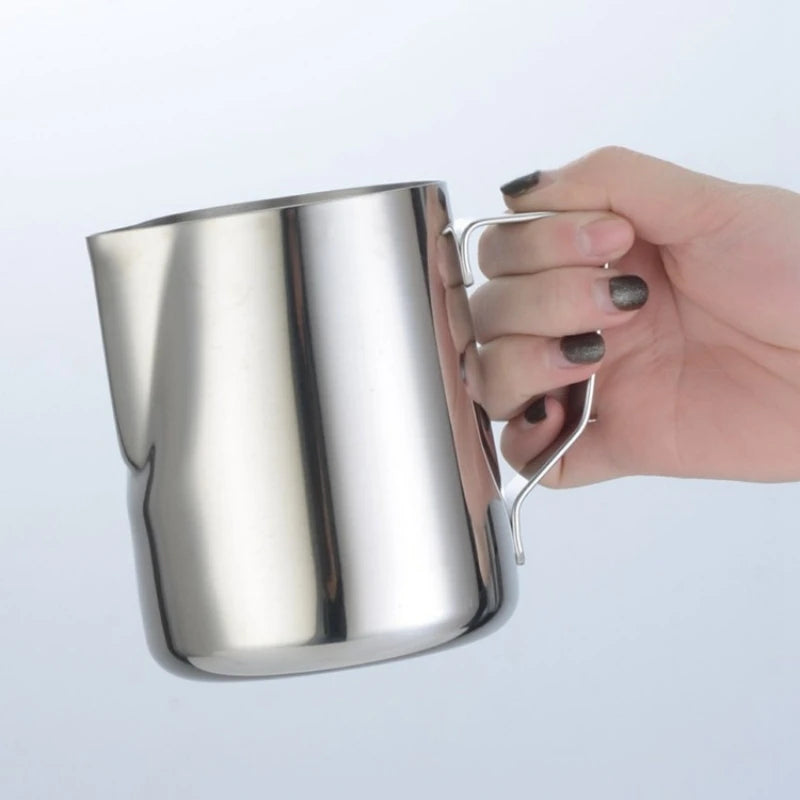 100/350/600ml Milk Jugs Fashion Stainless Steel Milk Craft Milk Frothing Pitcher Coffee Latte Frothing Art Jug Pitcher Mug Cup