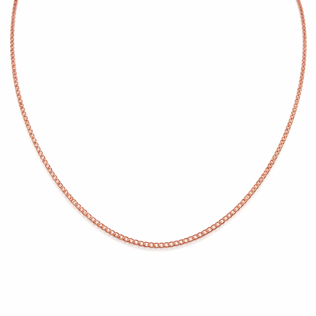 Rose Gold Minimalist Chain Necklace