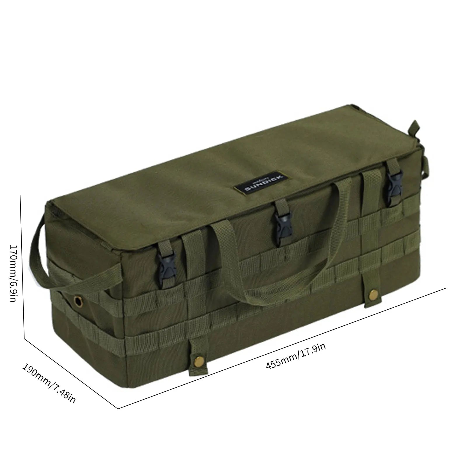 Tactical Molle Pouch Storage Bag Hanging Pocket