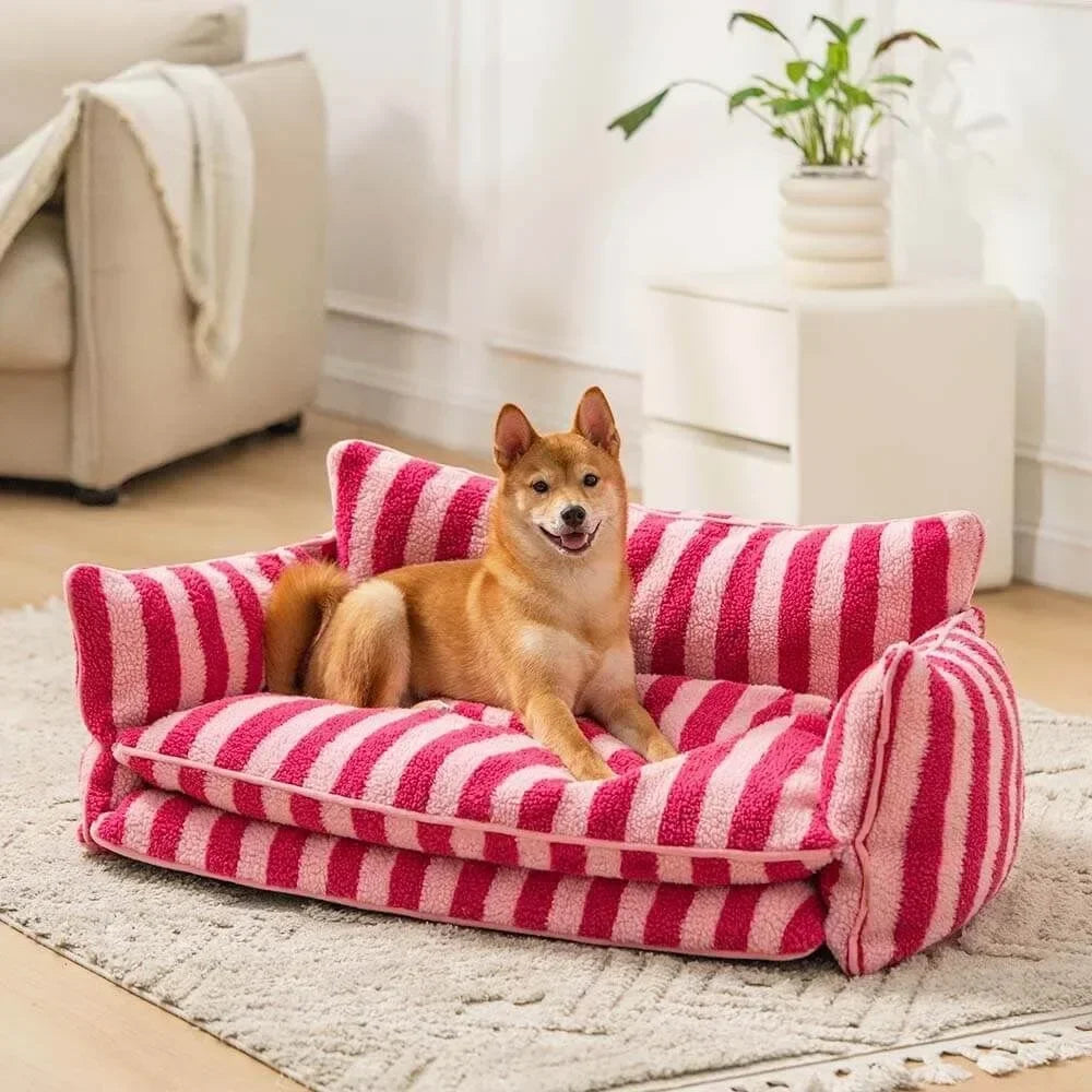 Cat Bed Sofa Winter Warm Cat Nest Pet Bed for Small Medium Dogs Cats Comfortable Plush Puppy Bed Pet Supplies