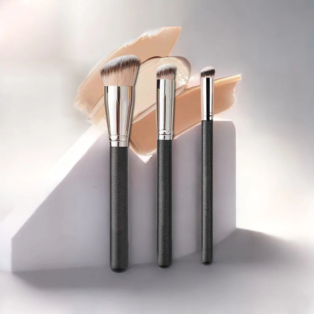 Makeup Brushes Foundation Concealer Angled Seamless Cover Synthetic Dark Circle Liquid Cream Cosmetics Contour Brush Beauty Tool