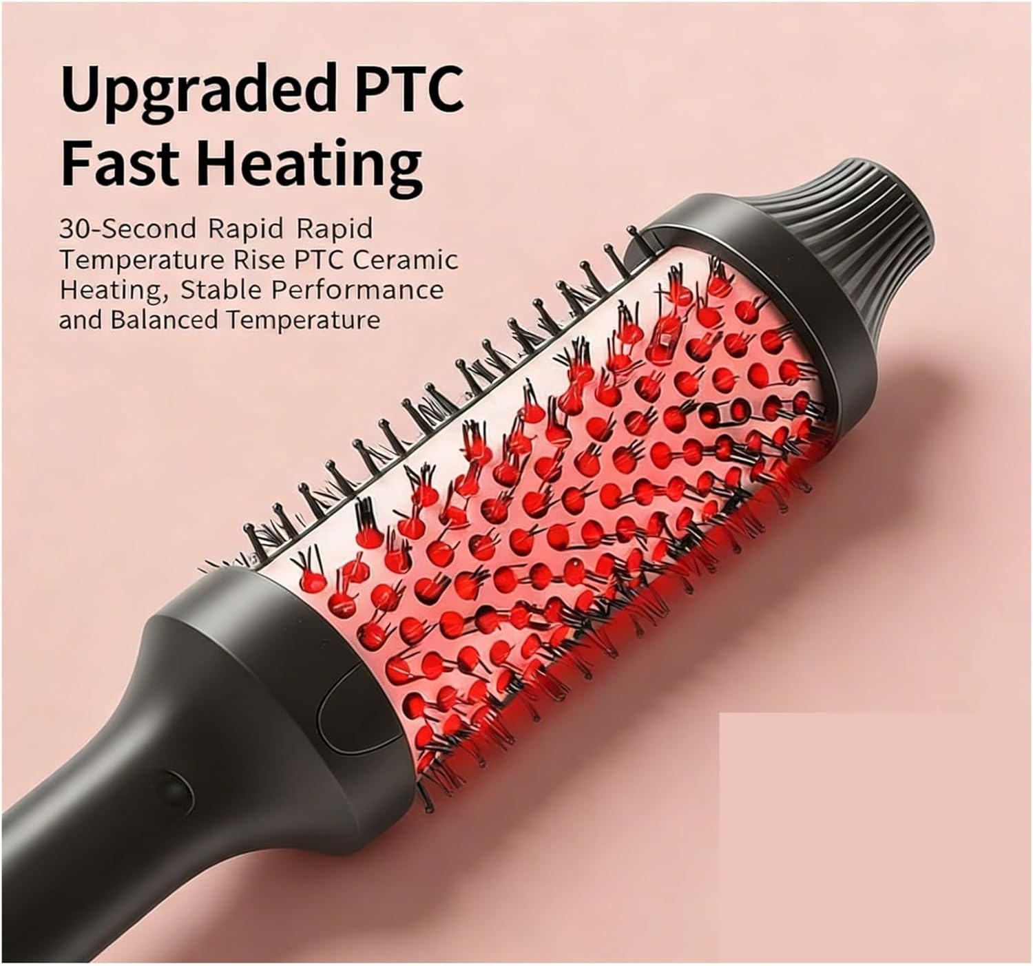 ♥️🪮 3-in-1 Ionic Hair Straightening Brush