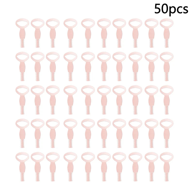 10/20/50Pcs Eye Makeup Stencils DIY Eyeliner Eyelash Model Beginner Eye Makeup Helper Device Mascara Eyelash Comb Applicator