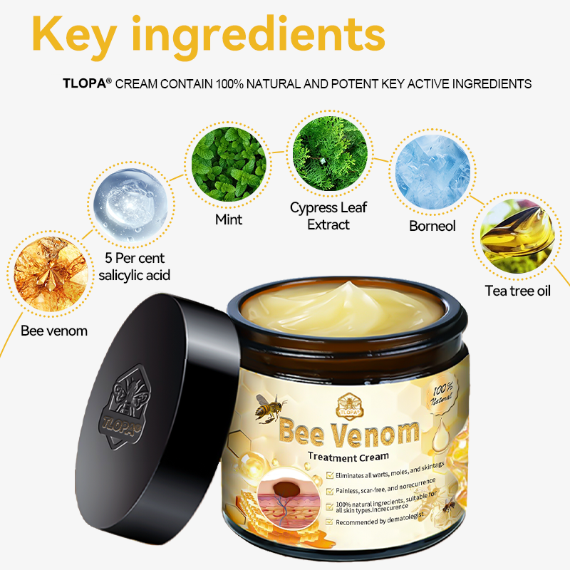 TLOPA® Bee Venom Skin Treatment Cream (AAD Recommended)🌹🌹🌹
