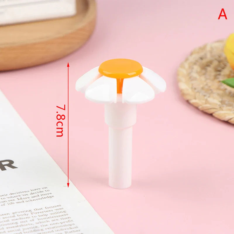 Cat Fountain Replacement Flower Nozzle Head for Dogs Round Cubic Top Water Dispenser Yellow Orange Pet water dispenser