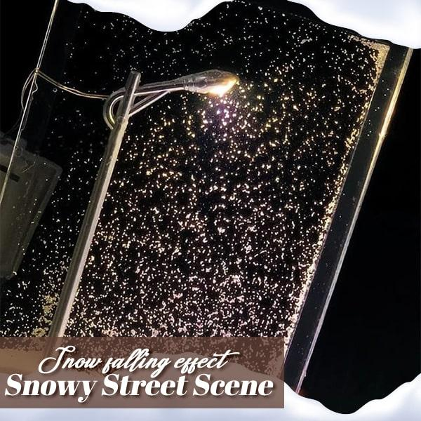 Snowy Street Scene Night Light DIY Set