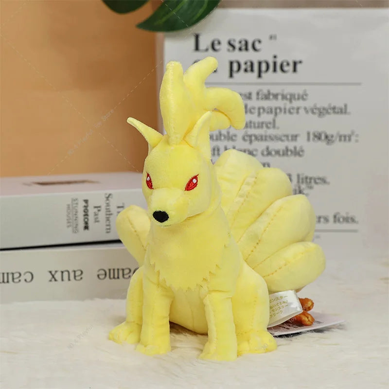 New Arrival Pokémon Plush Toy Ninetales Alolan Ninetales Shiny Ninetales Cute Soft Stuffed Toys Birthday Christmas Gift