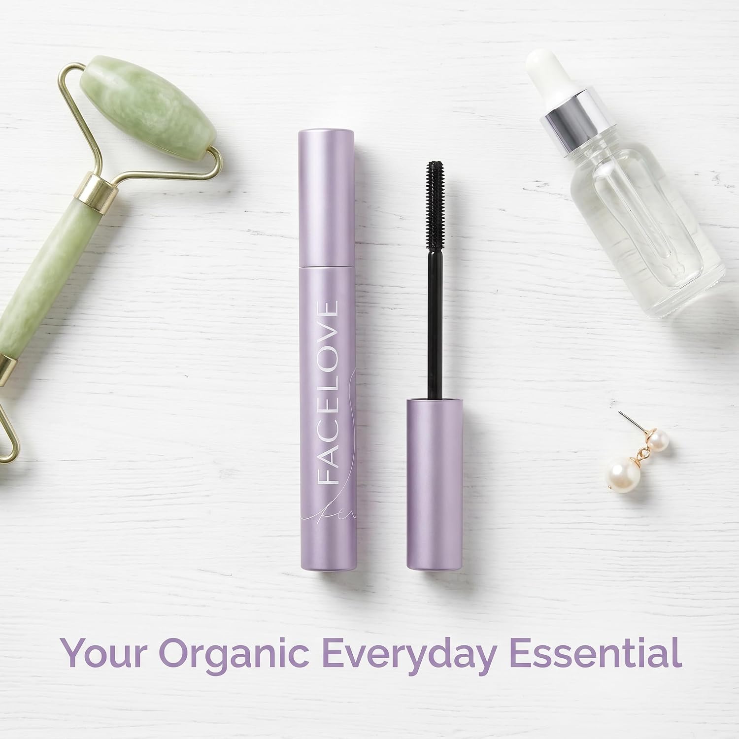 Facelove Mascara, Facelove Mascara for Mature Lashes, Waterproof Lengthening & Volumizing Mascaras, Thickening Softer Fuller Lashes, Thickening Eye Makeup