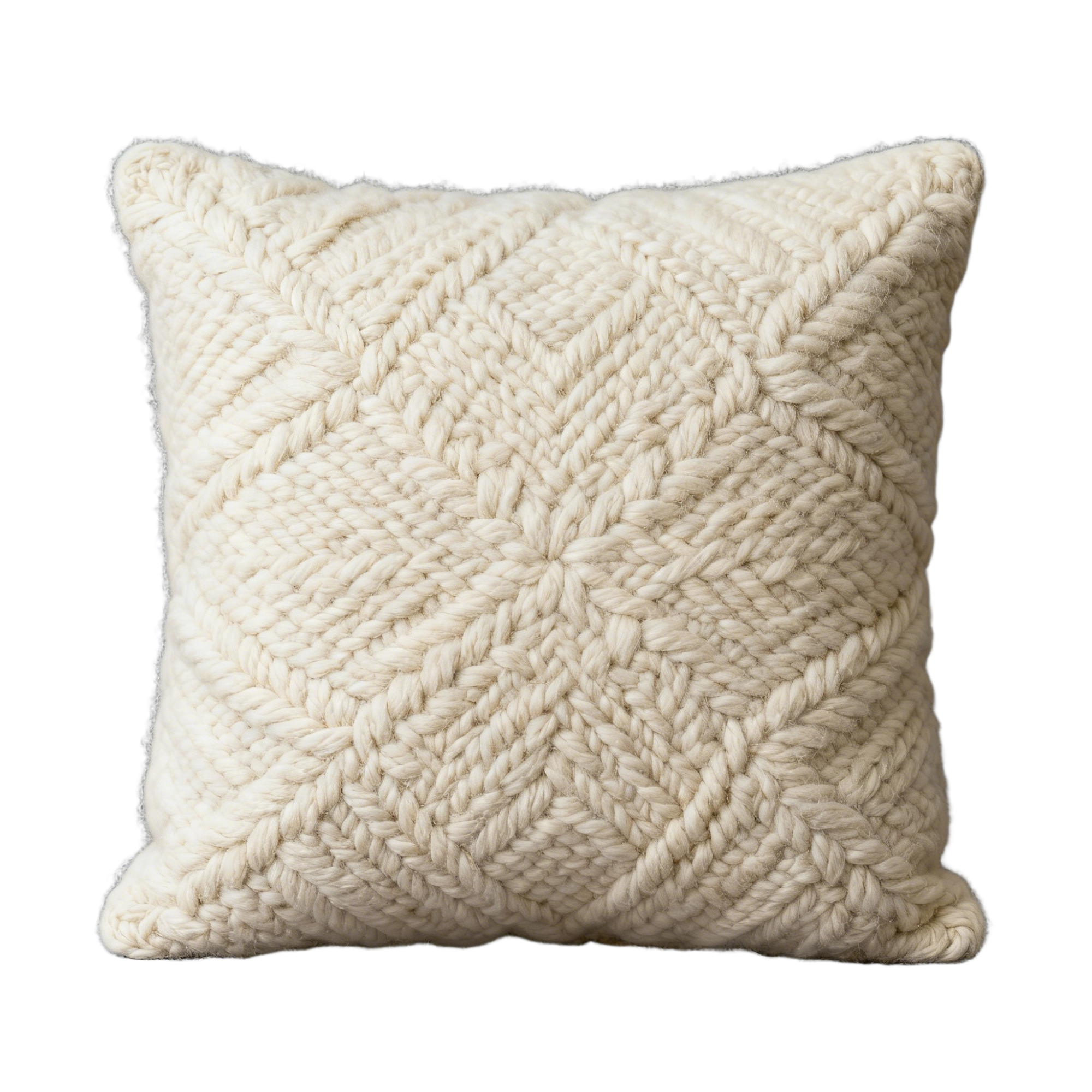 Cozy Braided Texture Throw Pillow