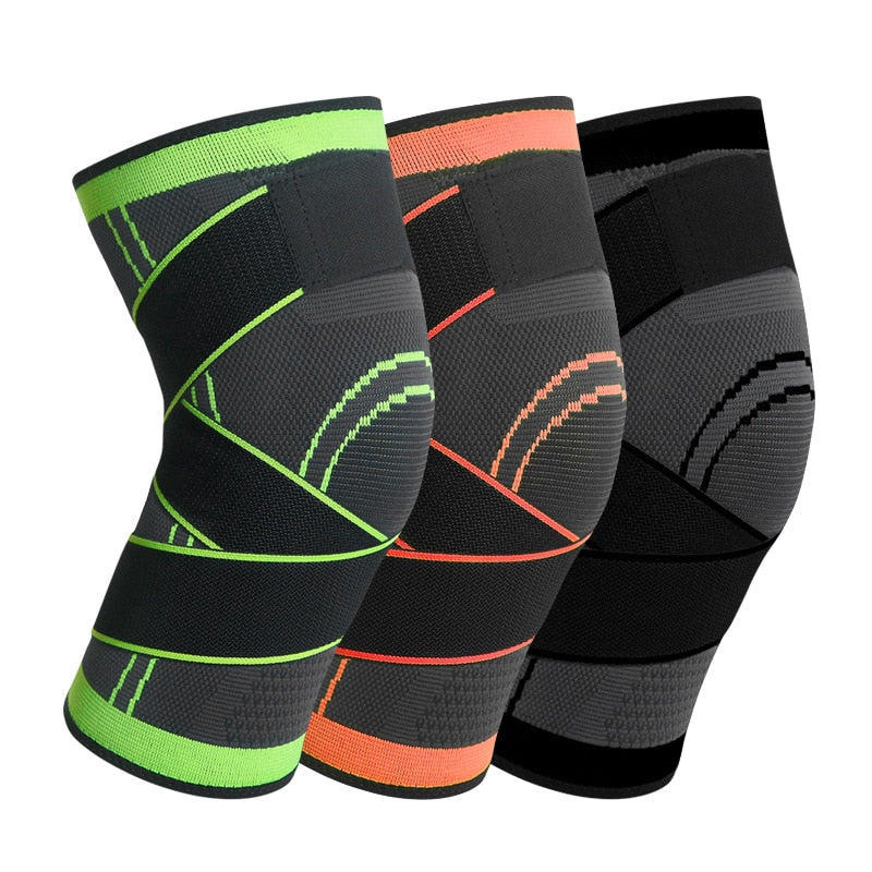 1PCS 2020 Knee Support Professional Protective Sports Knee Pad Breathable Bandage Knee Brace Basketball Tennis Cycling