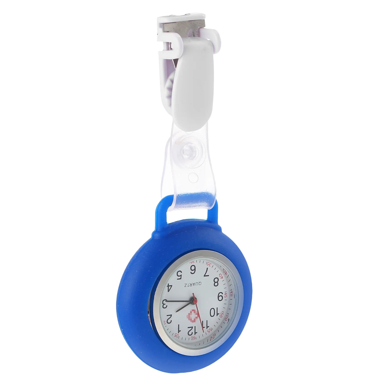 Nurse Professional Nurse Watch Multi-Function Clip Watch Portable Pocket Watch Clip On Watch Cute Leaves Watch Second