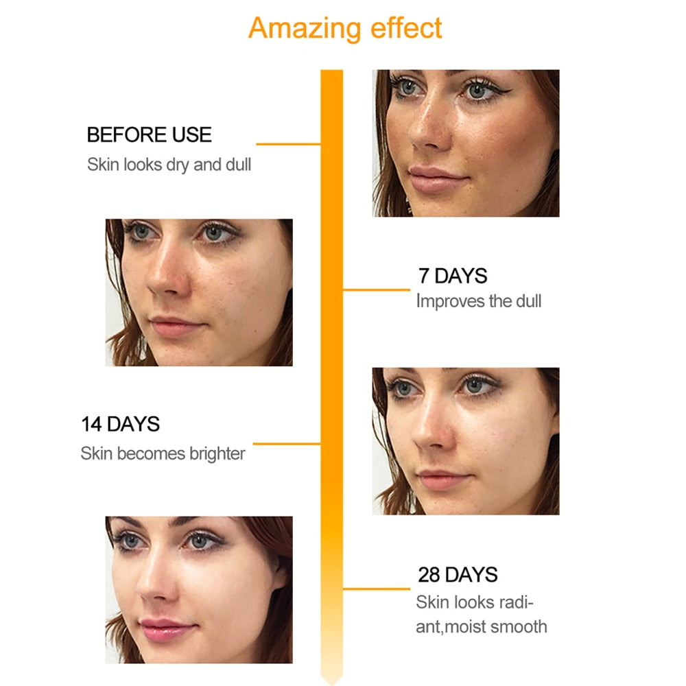 Skincare Products Vitamin C Facial Serum Brighten Skin Lighten Spots Skin Care Products 30ml