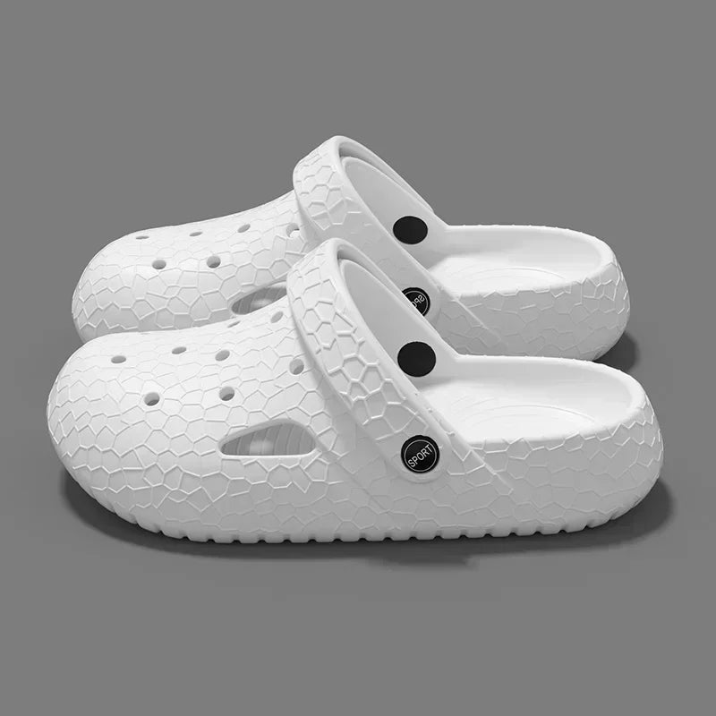 2024 Summer Clogs Slippers Indoor Casual Soft Soled Women's Sllides Shoes Outdoor Men Sport Beach Garden Nursing Sandals