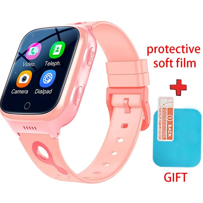 Smart Watch Camera SOS GPS WIFI Video Call Waterproof Monitor Tracker Location LBS Baby Children Smartwatch Gift