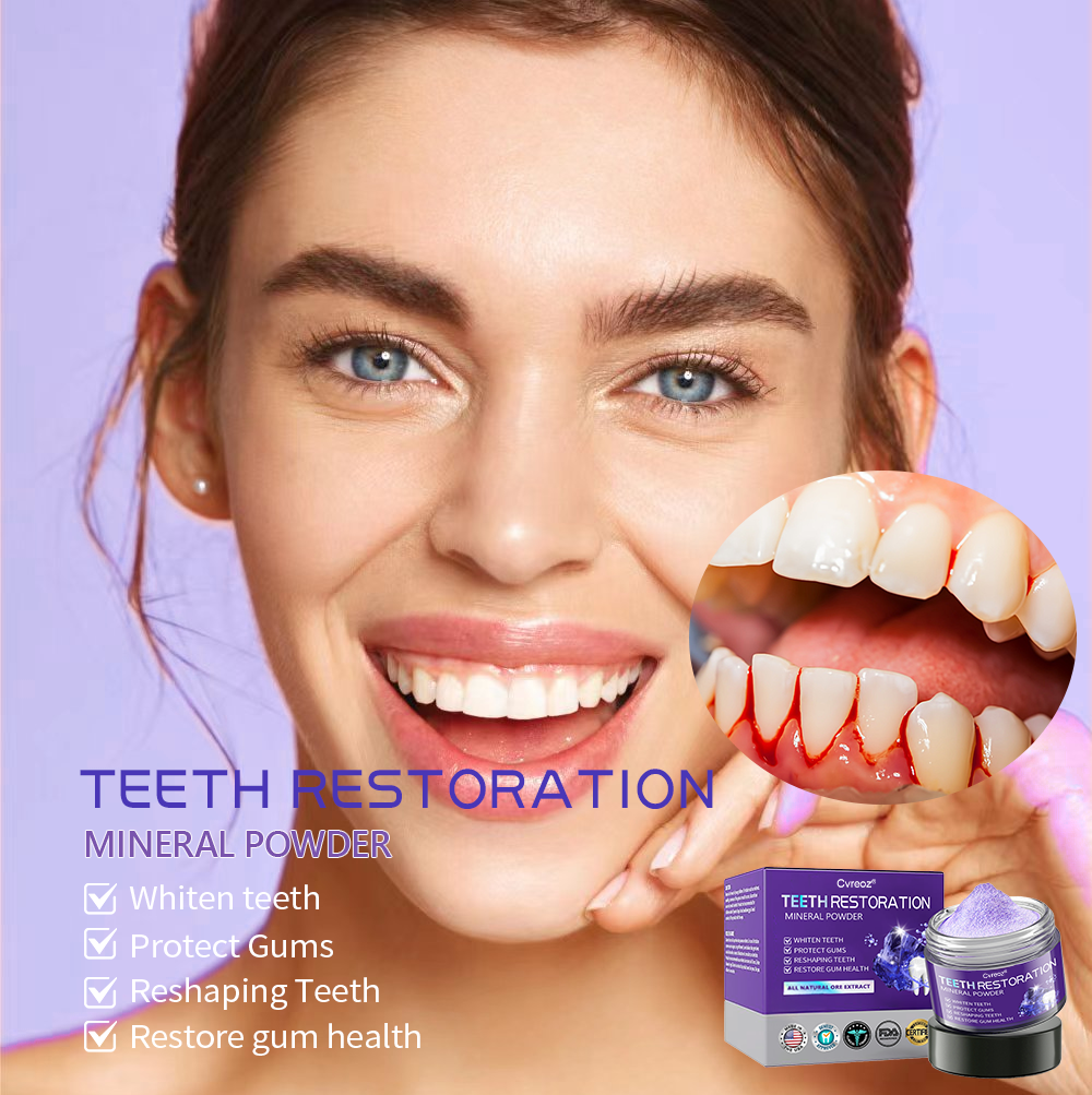 Cvreoz® Teeth Restoration Mineral Powder🦷(ADA recommended) (🎁Flash Sale - Don’t Miss Out)💐