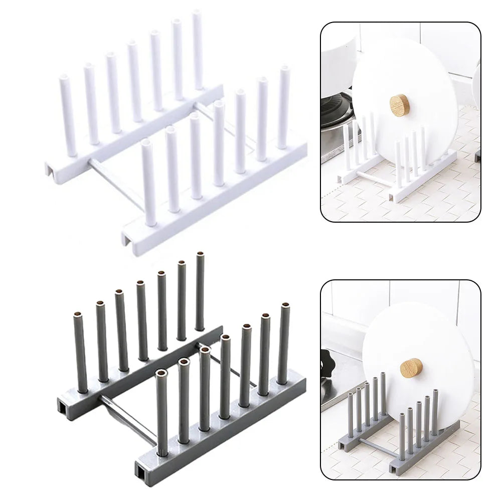 &1pcs Detachable Plastic Kitchen Dish Bowl Plate Drying Utensils Rack Drainer Holder Tray Stand Home Kitchen Storage Racks