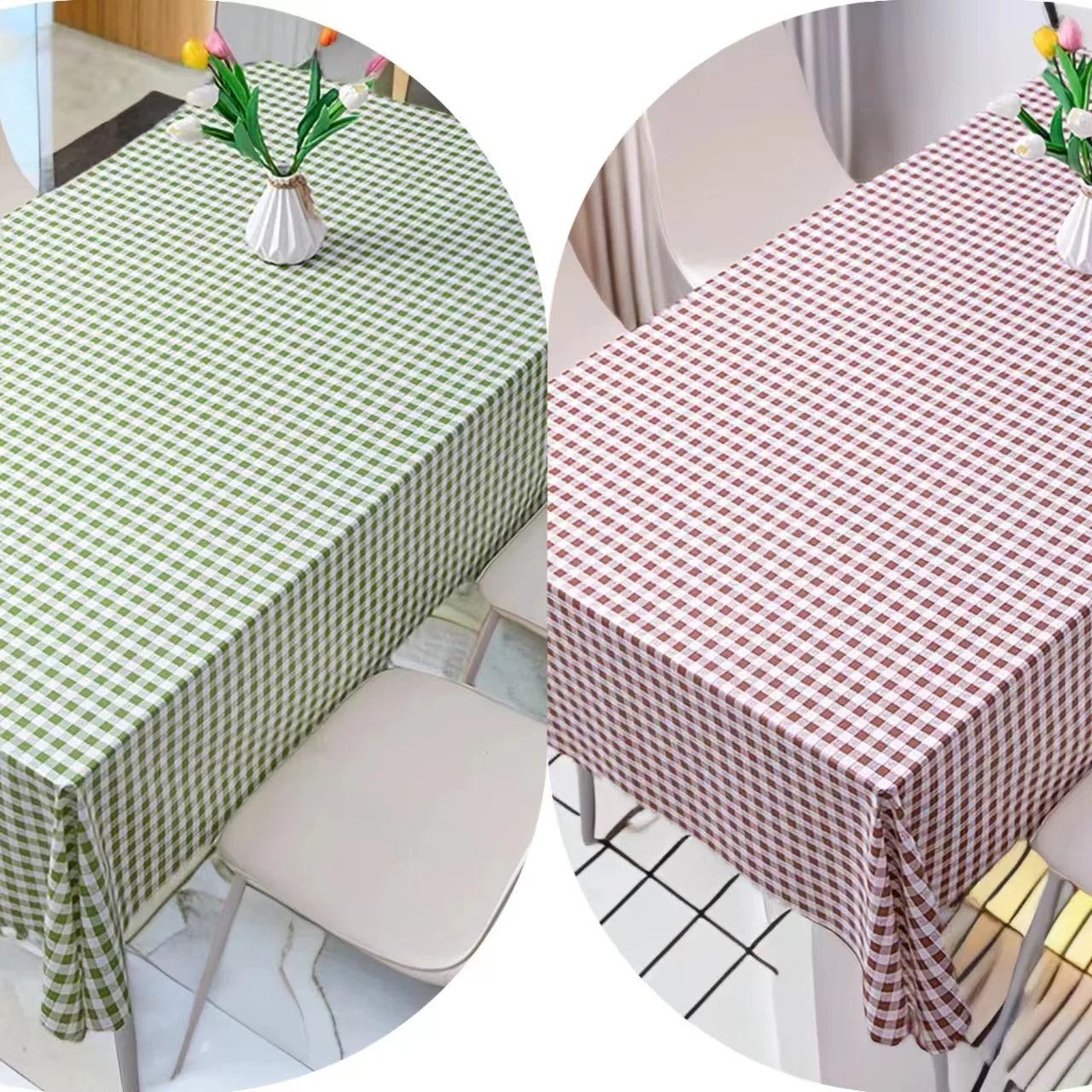 Non-Slip Round Table Cloth, Coffee Table Cloth, Bedside Cover Cloth, Desk Placemat