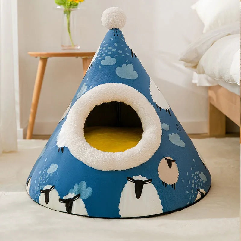 Fashion explosive autumn and winter cat tent cat nest Yurt dog nest free shipping