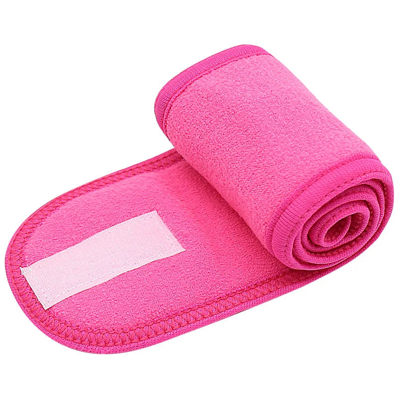 Women Headband Adjustable Wide Hairband Yoga Spa Bath Shower Makeup Wash Face Cosmetic Headband For Ladies Make Up Accessories