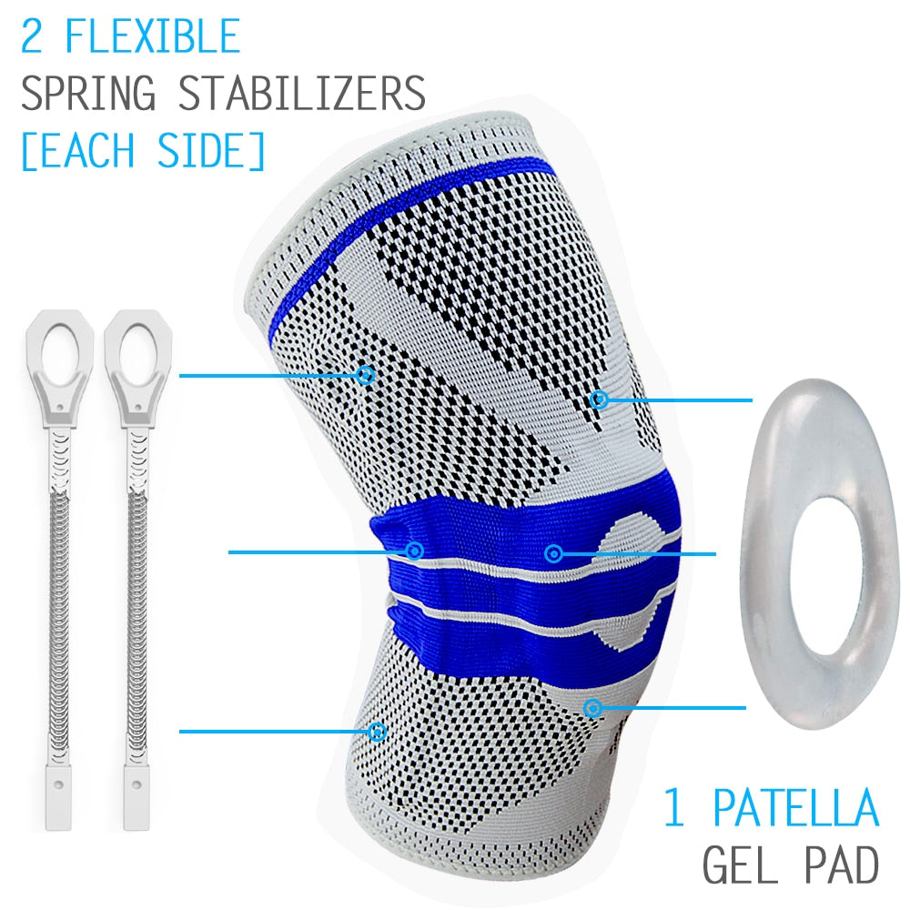 Knee Brace Knee Support Knee Pads Knee Compression Sleeve for Running Meniscus Tear Arthritis Joint Pain Relief Men Women
