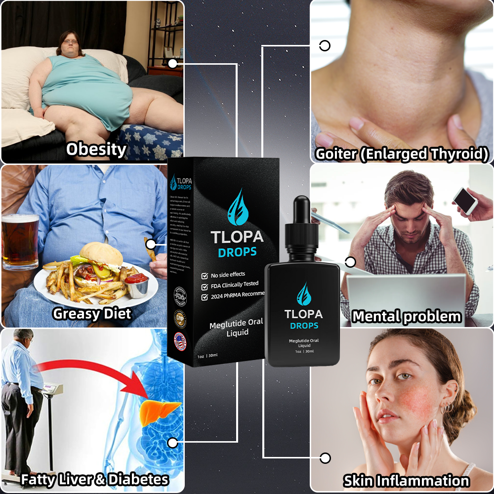 ✅Official Store：TLOPA® 💚𝐌𝐞𝐠𝐥𝐮𝐭𝐢𝐝𝐞 𝐨𝐫𝐚𝐥 𝐥𝐢𝐪𝐮𝐢𝐝 (A food-grade fat-burning product developed by Albert Einstein College of Medicine and highly recommended by USP!)