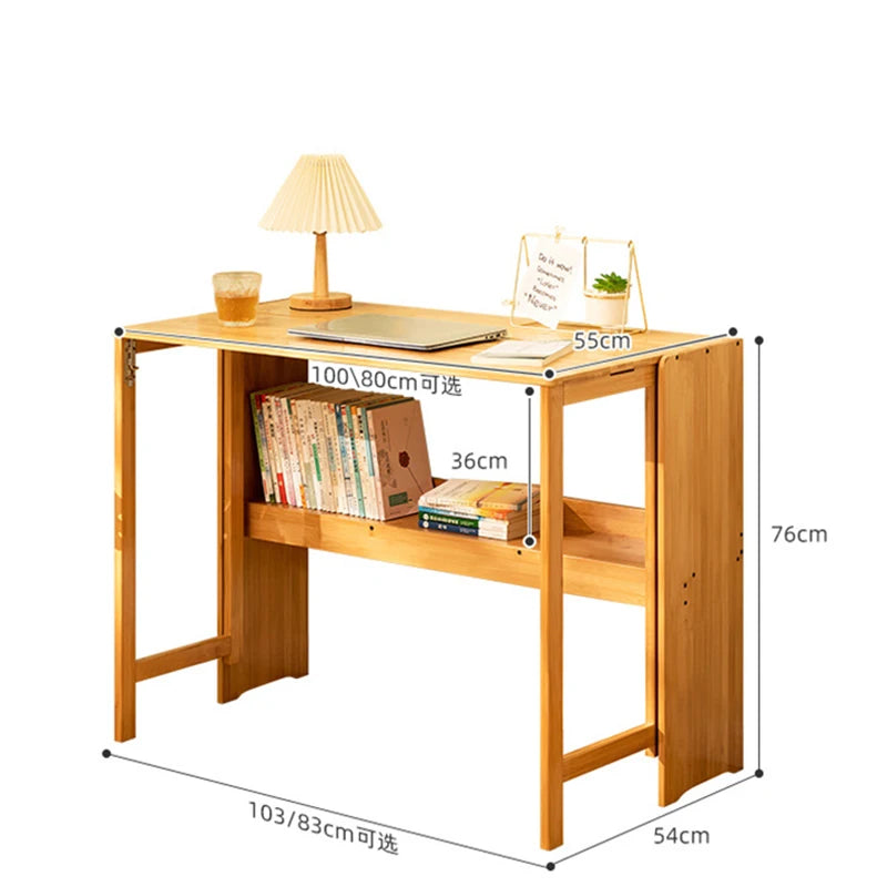 Folding Desk Computer Table Desk Student Household Small Desktop  Bedroom Bedside Writing Workbench