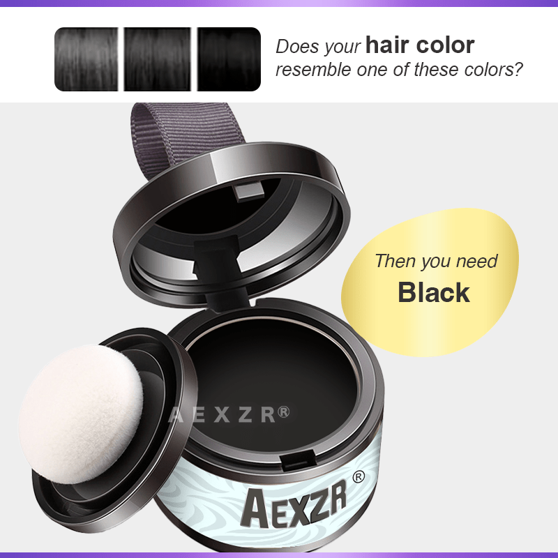 Aexzr® Multi-Purpose Instant Coverage Hairline Powder for Men