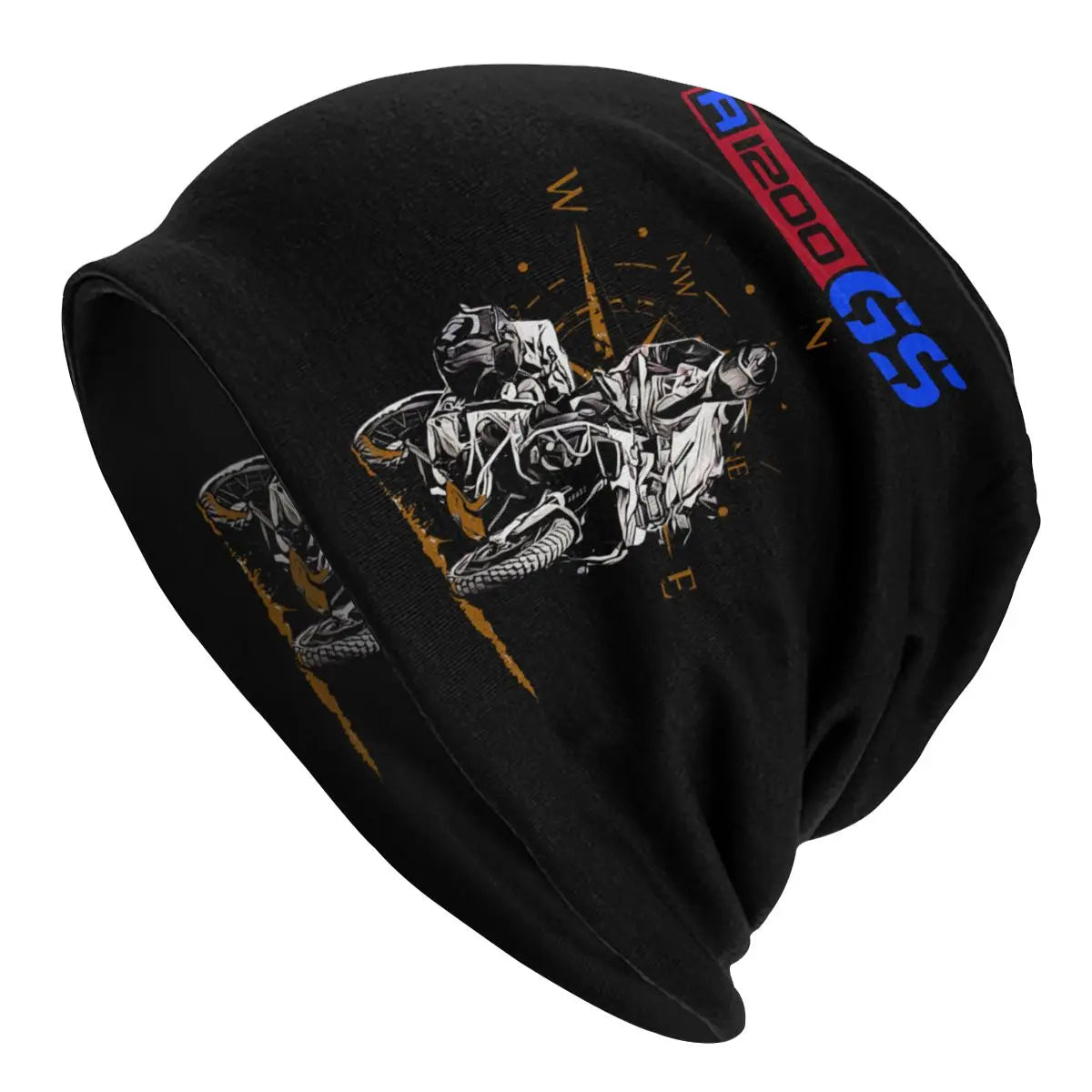 Make A Life Ride GS Motorcycle Adventure Bonnet Beanie Knitting Hat Women Men Unisex Warm Winter Skullies Beanies Caps for Ski