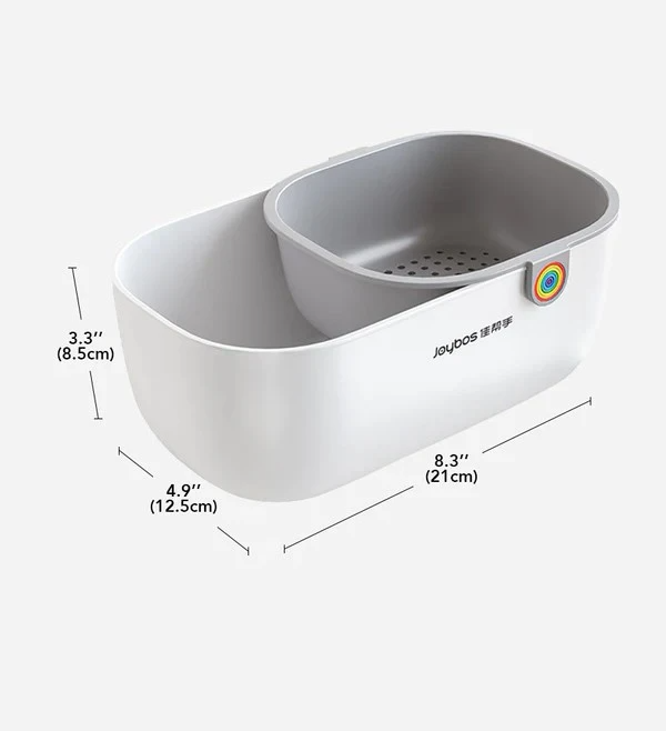 Snack Bowl with Waste Bin | 2-in-1 Double Bowl for Nuts & Snacks | SnackNest