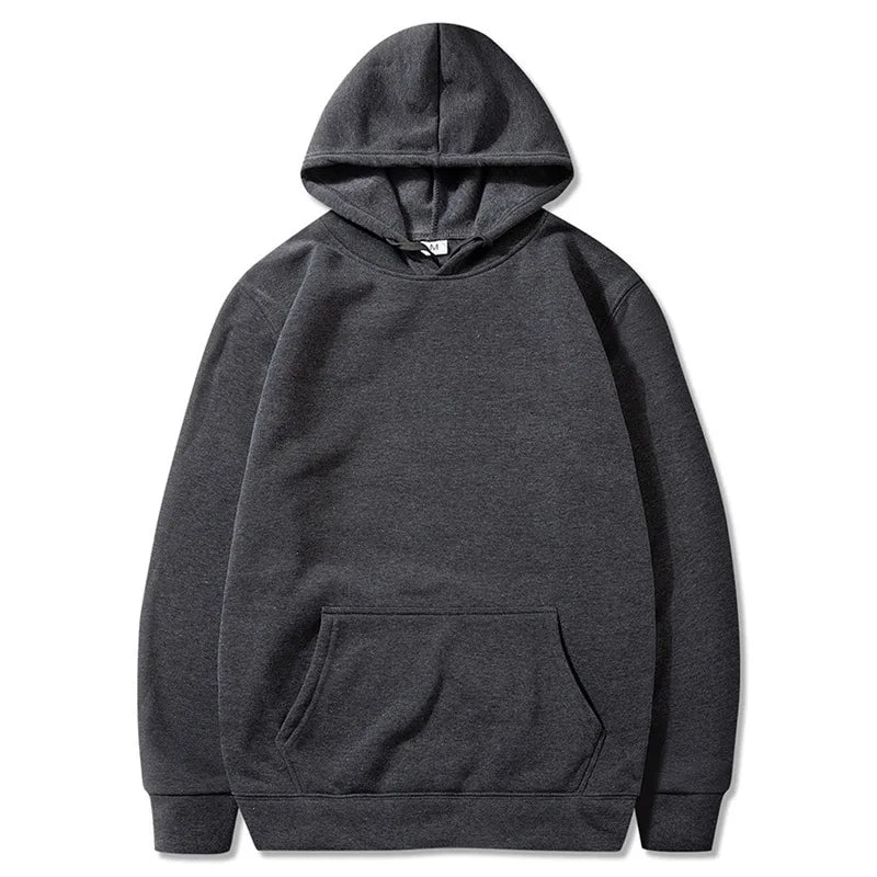 Fashion Casual Fleece Hoodies Men Wholesale Plain White Pullover Hoodie Unisex Cheap Sweatshirt With Hood Polerones Para Hombre