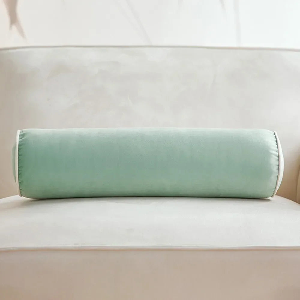 Sofa Cushion Home Living Room Throw Bedside Back Pillow Car Office Bedroom Lumbar Pillow Velvet Candy Sleeping Pillow A0