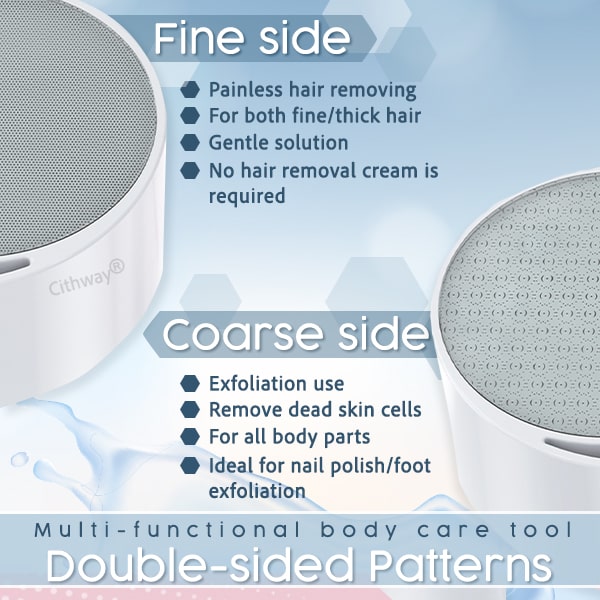 Cithway® 2-in-1 Painless Nano Crystal Hair Remover