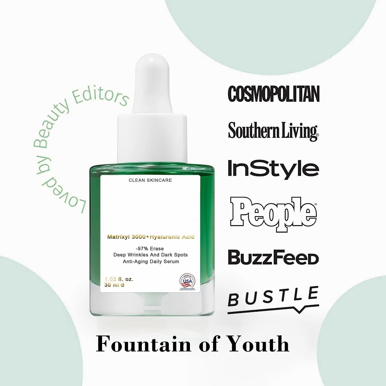 Luxury Collagen Boost Anti-Aging Serum For Remove Deep Wrinkles & Dark Spots