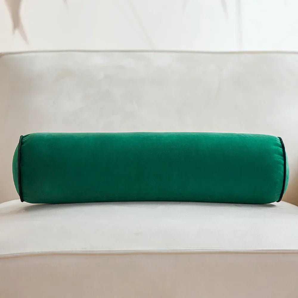 Sofa Cushion Home Living Room Throw Bedside Back Pillow Car Office Bedroom Lumbar Pillow Velvet Candy Sleeping Pillow A0