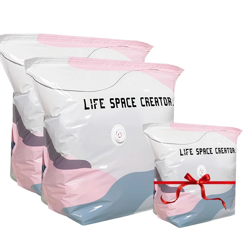 📦 Large-Capacity Vacuum Bags – No Pump Needed! 💕