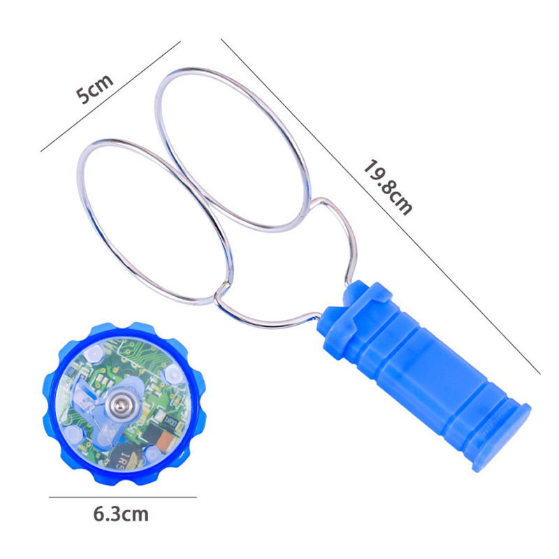 LED Magnetic Gyro Wheel