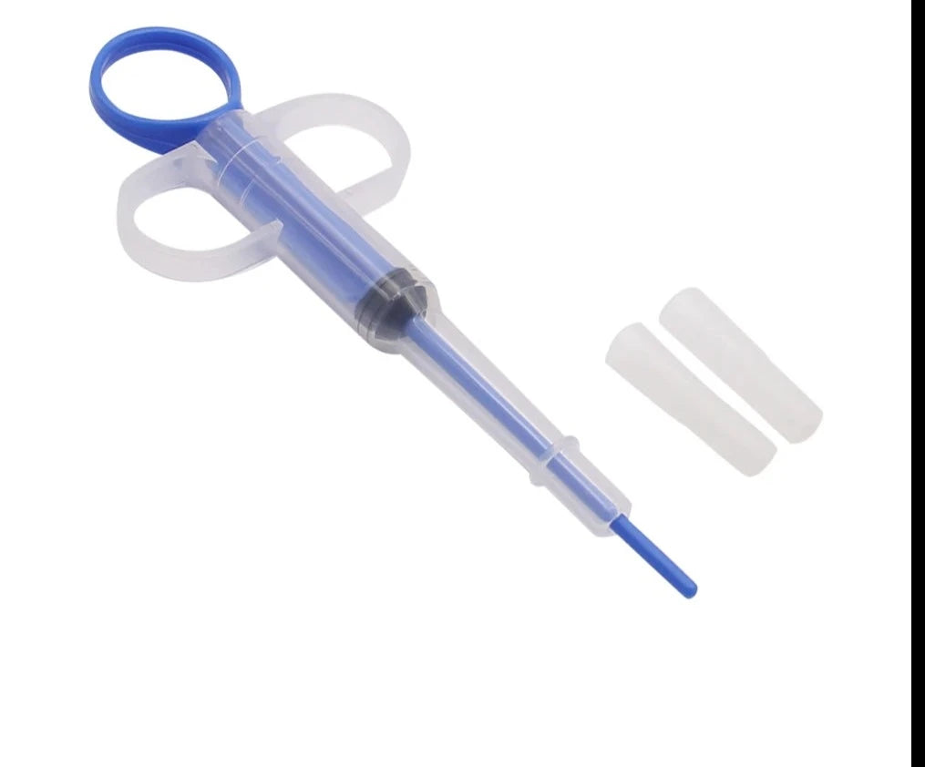 1pcs Pet Syringe Cat Tablet Pill Gun Pill Pusher Medicine Buffalo Milk Syringe Dog Cat Tube Feeder Tool Dog Accessories