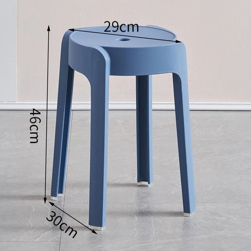 Outdoor Plastic Dining Chairs Modern Computer Mobile Dining Chairs Relax Bedroom Kitchen Restaurant Furniture