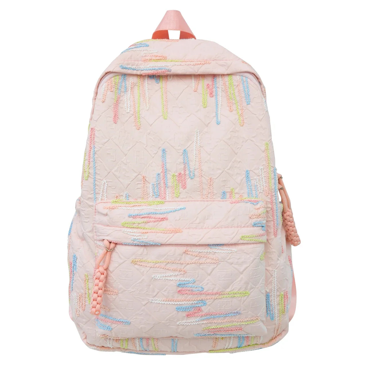 Nylon Zipper Large Capacity Women's Backpack 2025 Fashion New Versatile Style Trend Outdoors Student Schoolbag Bolso De Mujer