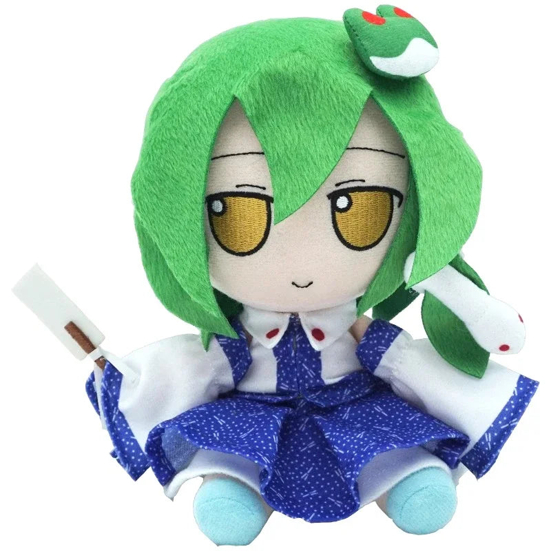 Yorigami Shion Fumo Plush Toy TouHou Project 20cm Sitting Soft Doll Kawaii Plushie Figurine Kids Fans Birthday Christmas Gifts