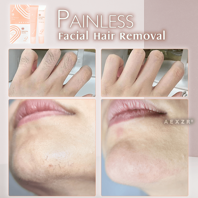 Aexzr® Gentle-Lift Facial Hair Removal Cream
