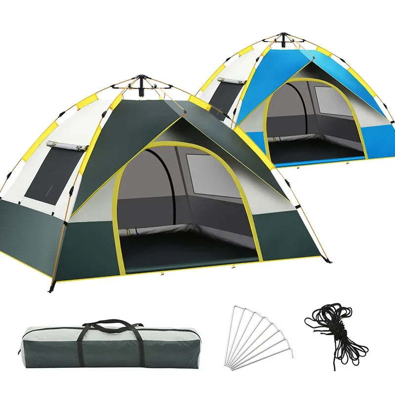 Convenient and breathable Fully Automatic Quick Opening Emergency Tent