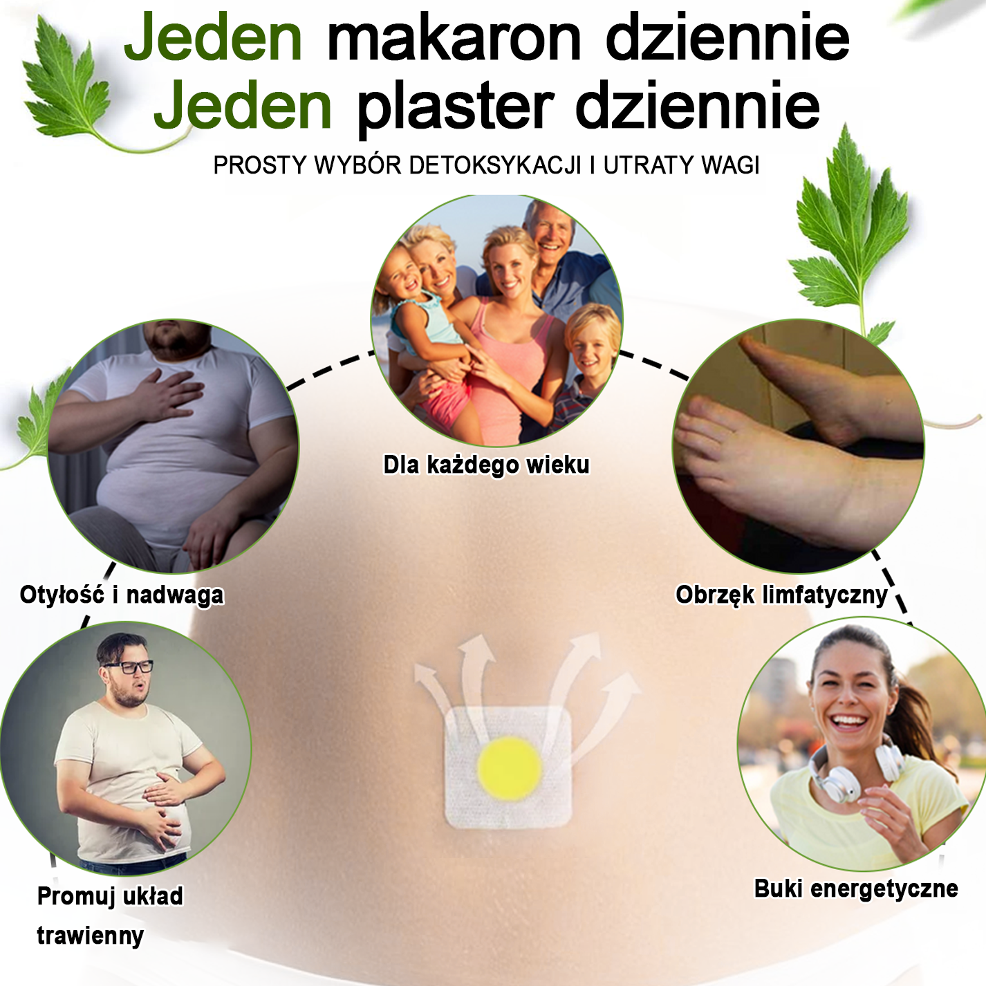 🐝AFGAFG™ Plaster wyszczuplający z drenażem limfatycznym na bazie jadu pszczelego 🔥Ograniczony czas 60% zniżki🔥(nadaje się do użytku przez osoby w każdym wieku)🔥